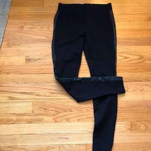 White House Black Market Tuxedo Style Leggings